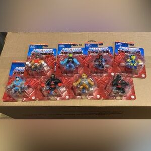 Set Of 8 Masters Of The Universe 2.5” Figures ETERNIA MINIS